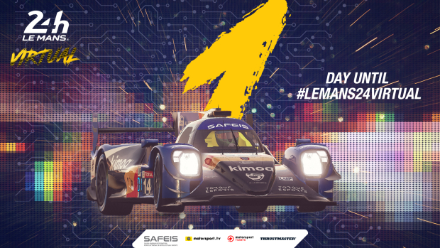 Only one day to go! #LeMans24Virtual