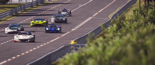 24H du Mans Virtuelles après 2H:  Veloce Esports 2 et Team Redline au coude à coude
