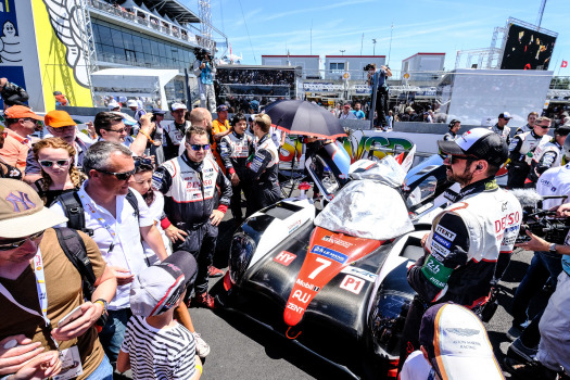 24 Heures du Mans sous la chaleur