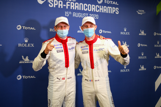 Porsche reinstated LMGTE Pro pole position at Spa