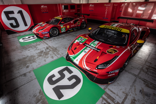 AF Corse Ferrari révèle sa livrée 2021 pour la catégorie LMGTE Pro