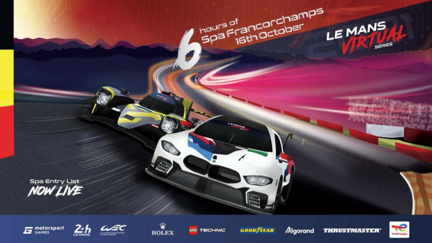 Le Mans Virtual Series reveals Spa entry list