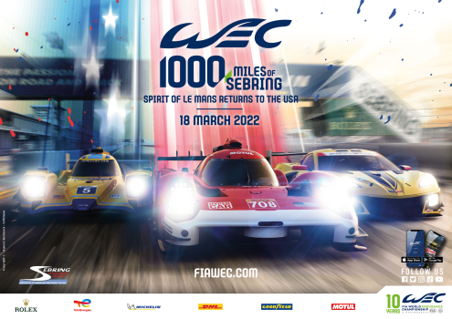 Bumper 37 car entry for FIA WEC season-opener in Sebring