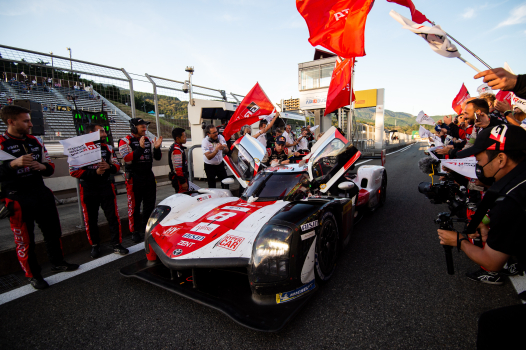 Toyota Celebrate Home 1-2 at Fuji