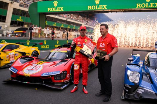 Ferrari et Antonio Fuoco s’offrent une historique pole position au Centenaire des 24 Heures du Mans