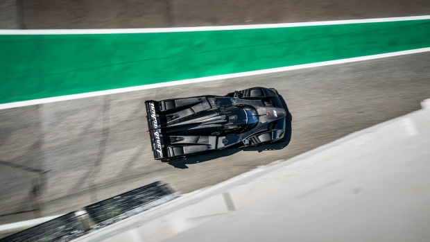La Lamborghini SC63 en action à Imola pour ses premiers tests