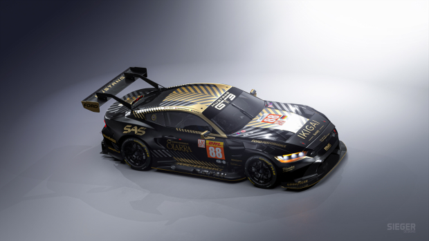 Proton Competition dévoile la livrée de la Ford Mustang LMGT3 et officialise ses pilotes