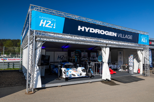 Hydrogen village present at Spa-Francorchamps