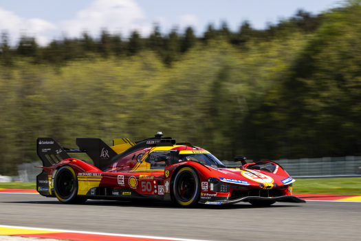 Spa FP1: Fuoco fastest for Ferrari; LMGT3 category headed by TF Sport Corvette