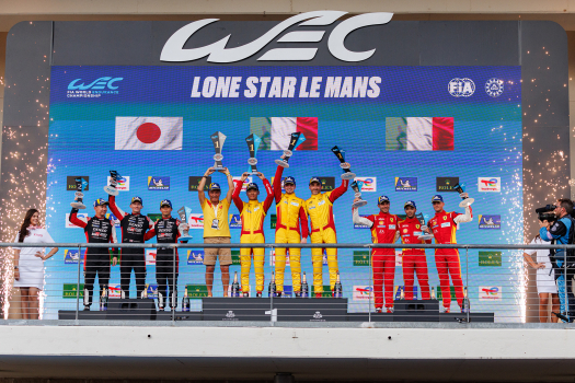 AF Corse Ferrari Takes Lone Star Le Mans after Toyota Penalty
