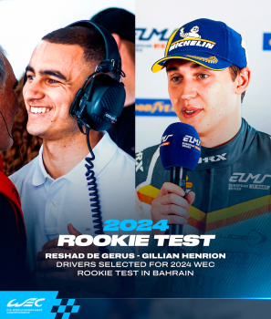 Deux premiers pilotes confirmés pour le Rookie Test de Bahreïn