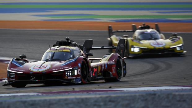 Ferrari fending off mid-race Toyota threat