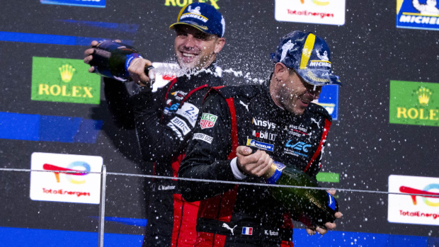 Porsche pair’s pulsating podium charge keeps title defence alive