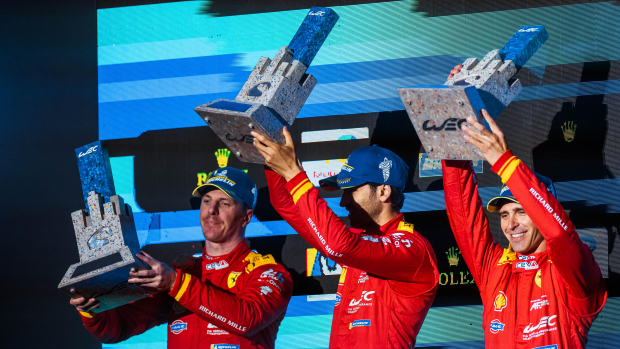 Ferrari « ne s’attendait pas du tout » à monter sur le podium  à Interlagos