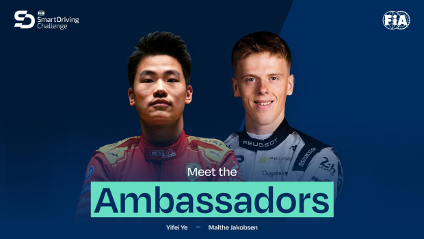 Jakobsen and Ye appointed ambassadors for FIA Smart Driving Challenge