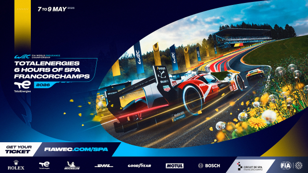 Tickets on sale for the FIA WEC 2026 TotalEnergies 6 Hours of Spa-Francorchamps