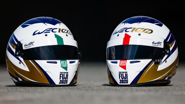 Fuji : des casques commémoratifs pour les pilotes en pole position