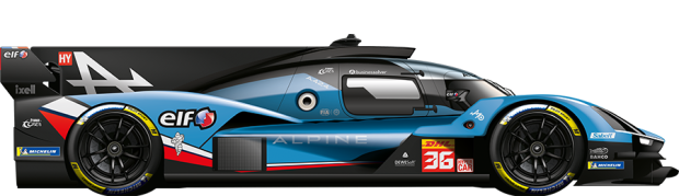 ALPINE ENDURANCE TEAM #36