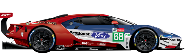 FORD CHIP GANASSI TEAM USA #68