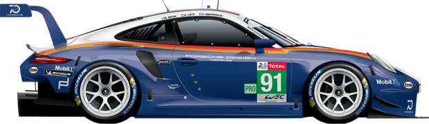 PORSCHE GT TEAM #91