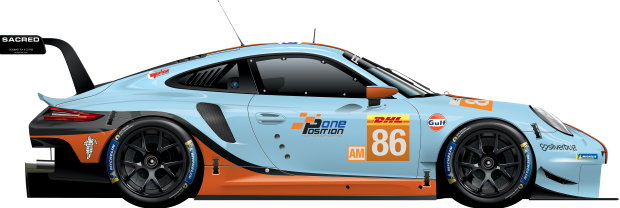 GULF RACING UK #86