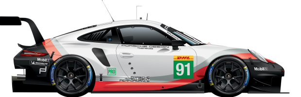 PORSCHE GT TEAM #91
