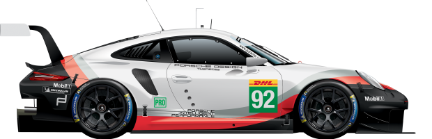 PORSCHE GT TEAM #92