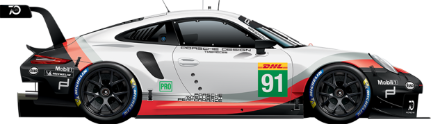 PORSCHE GT TEAM #91