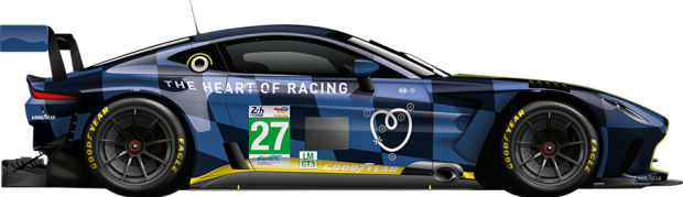 HEART OF RACING TEAM #27