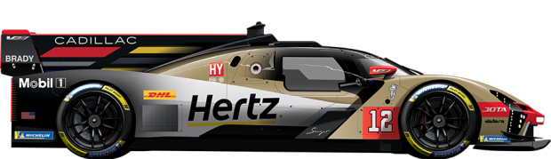 CADILLAC HERTZ TEAM JOTA #12