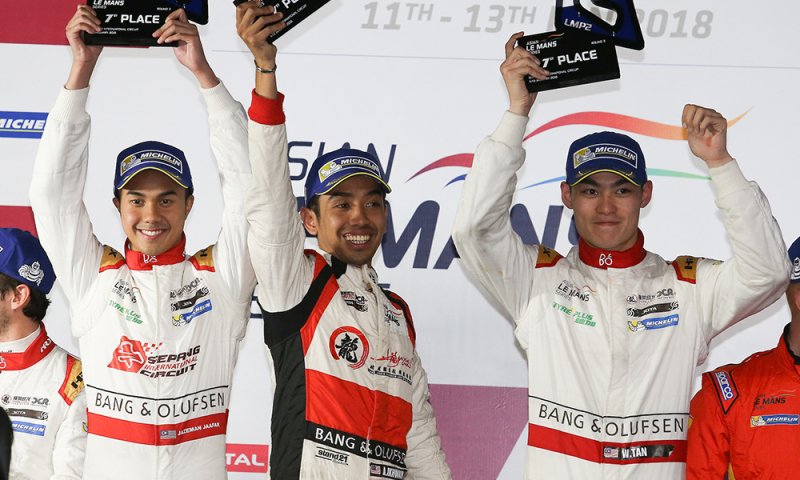 Full Malaysian line up for Jackie Chan DC Racing