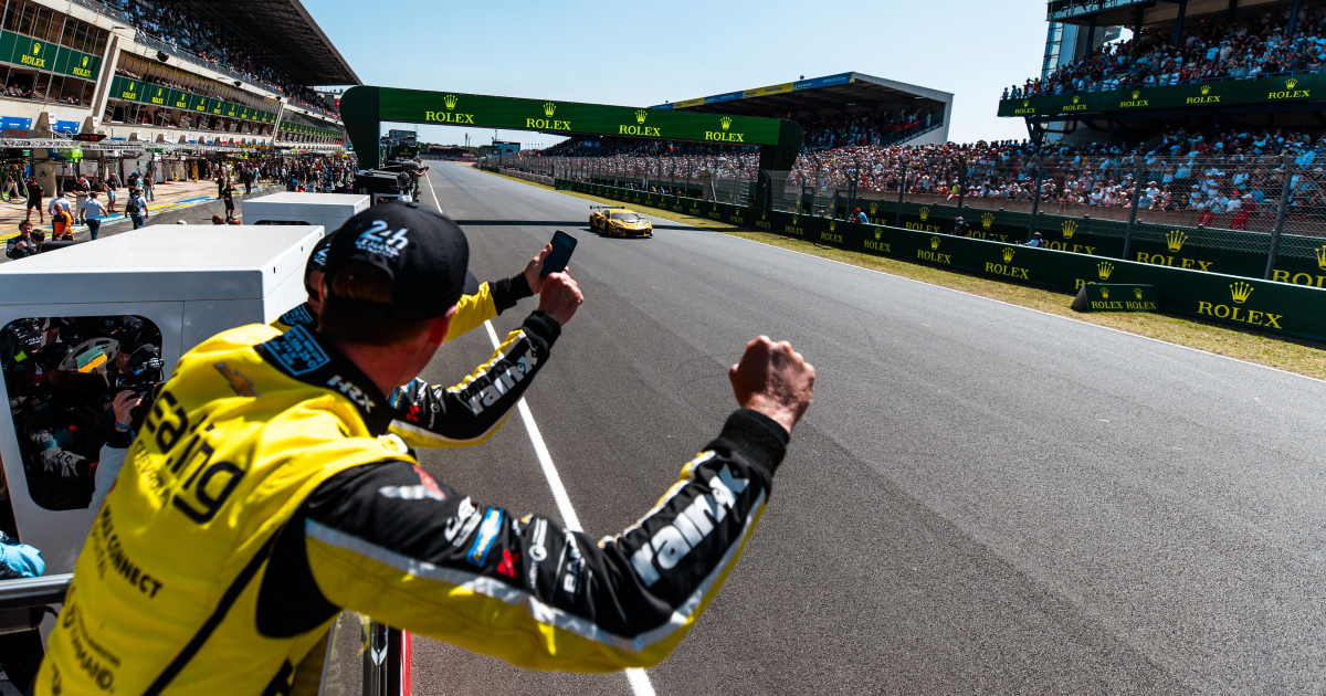 Edgar hailed for ‘career-changing’ drive on ‘historic day’ for Corvette
