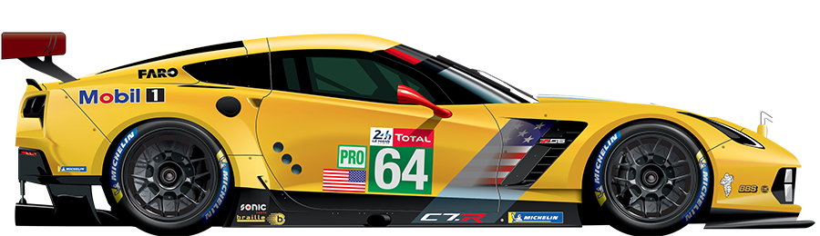 CORVETTE RACING - GM #64