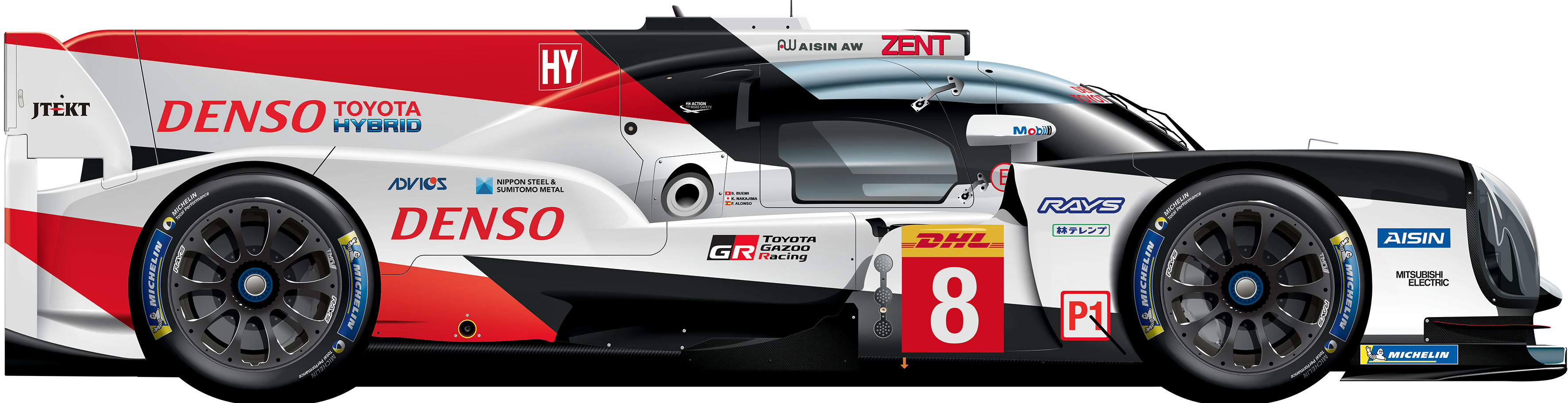 TOYOTA GAZOO RACING #8