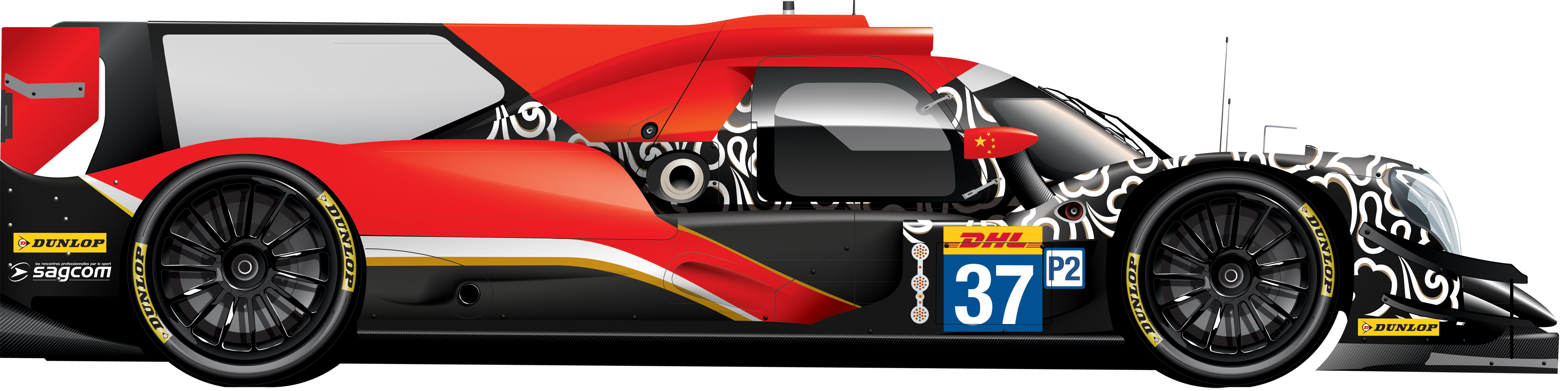 JACKIE CHAN DC RACING #37