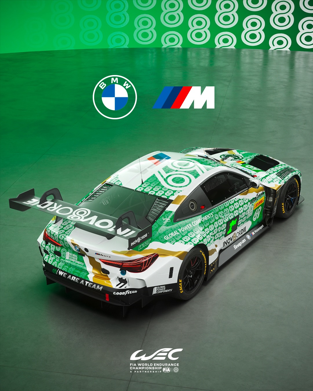 The last livery launch 🚀 @follow_wrt’s BMW M4 LMGT3 EVO is looking sharp for Imola! And because one 