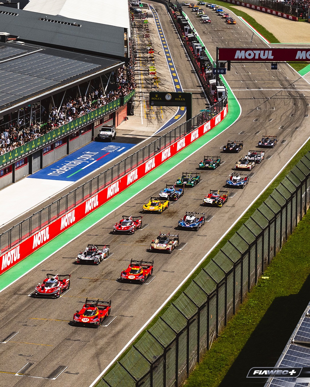 The first race start of the year, and it was a truly special one! 😍  2026, we are ON! #WEC #6HImola