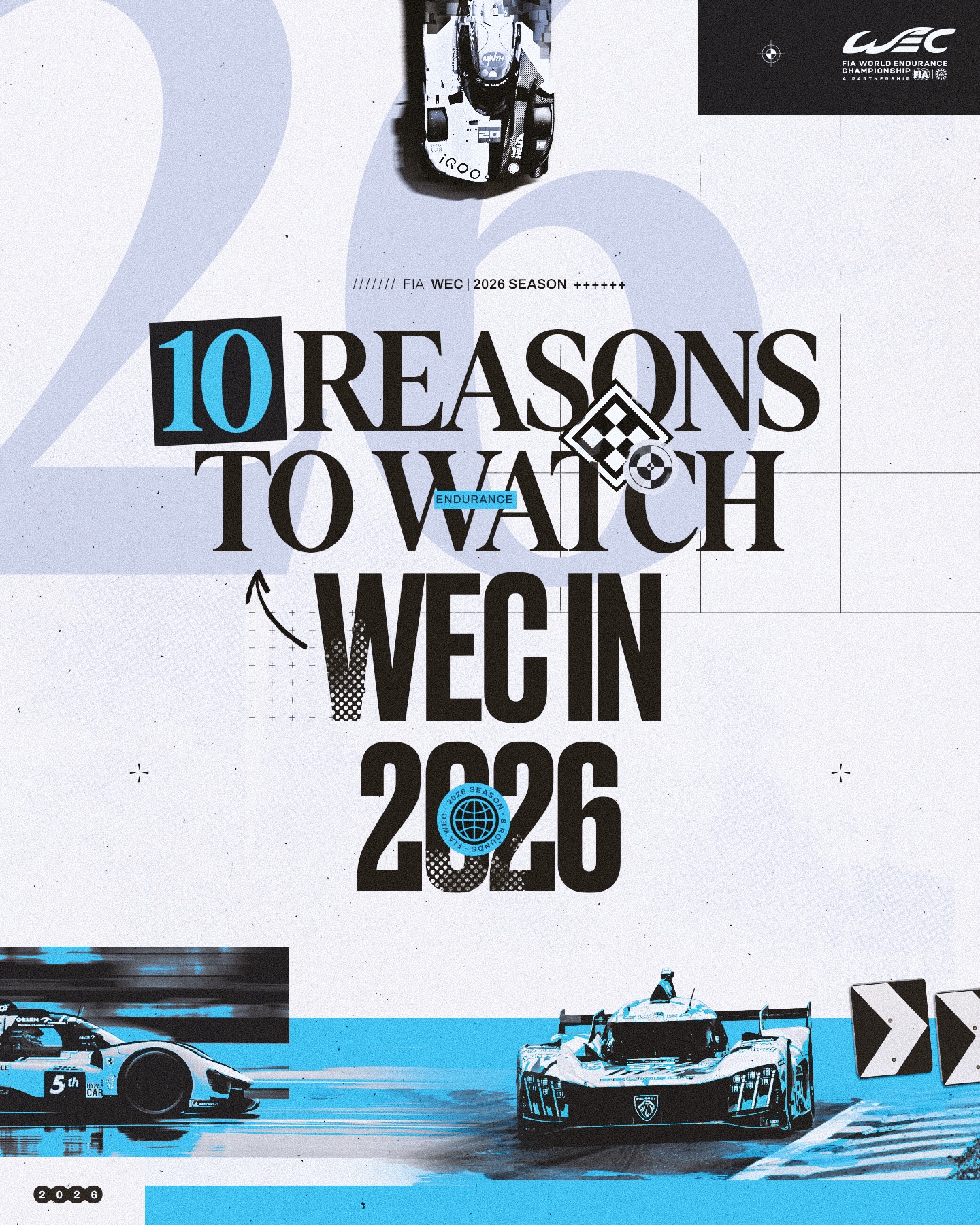 🔟 reasons to watch WEC this season 🏁 Scroll to find out why you should be tuning in to the greatest 
