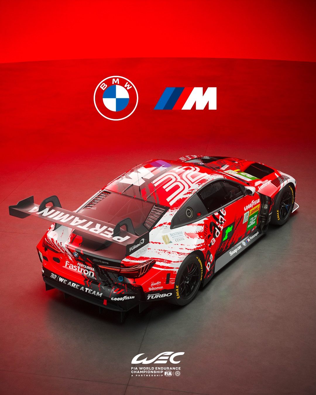 The start of a fresh season for @follow_wrt 🔥   Both BMW M4 LMGT3 Evos will be running new numbers a