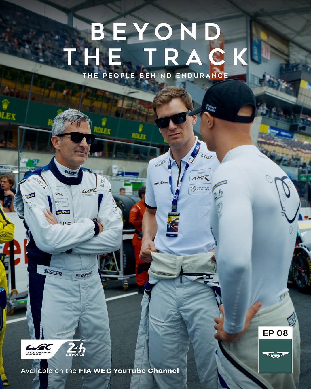 Leading by example 💪 Our latest episode, filmed at the @24heuresdumans, gets personal with Ian James