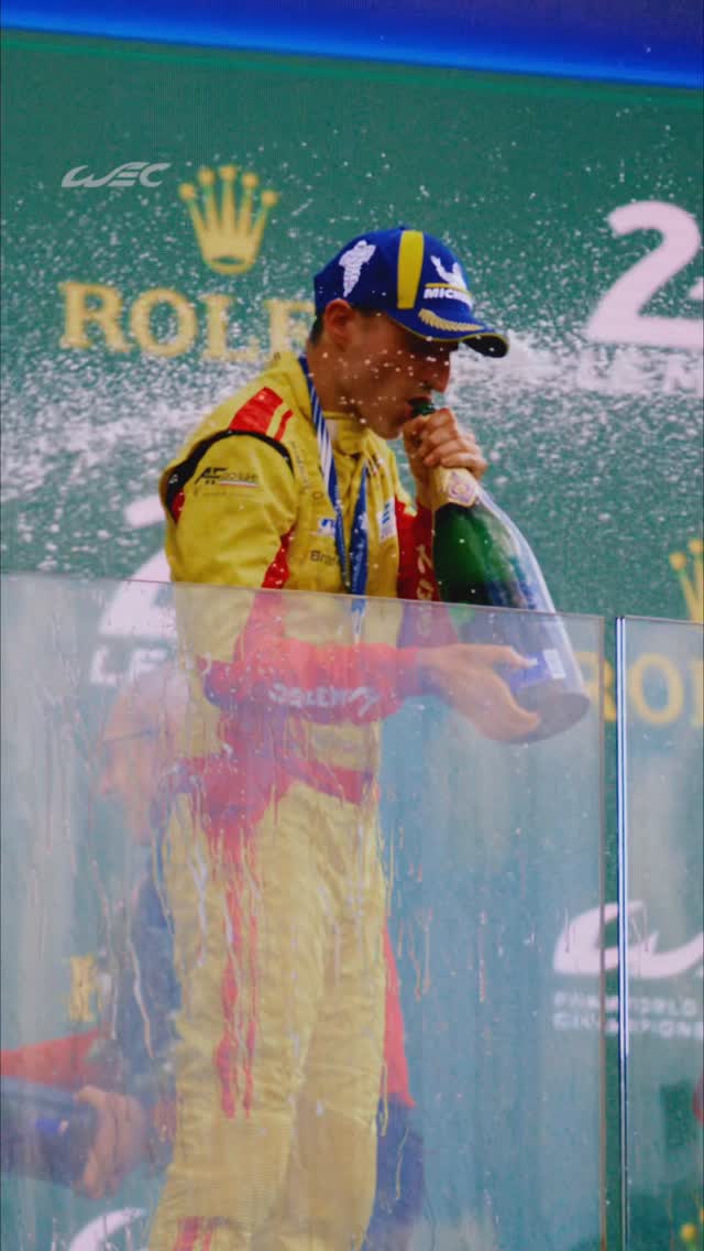 It was his time 🏆 Now it’s time to do it again. Buckle up Le Mans, @robertkubica_real is coming for 